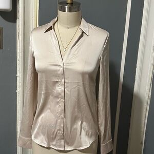 Elegant Cream Women's Blouse